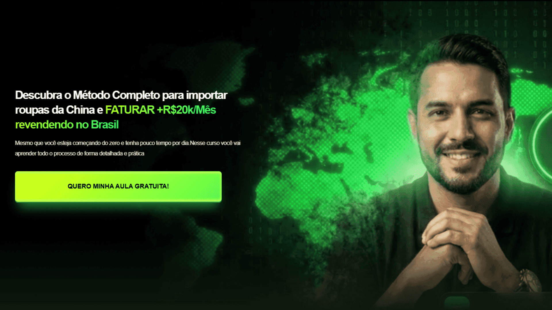 Capa de Lançamento Verde