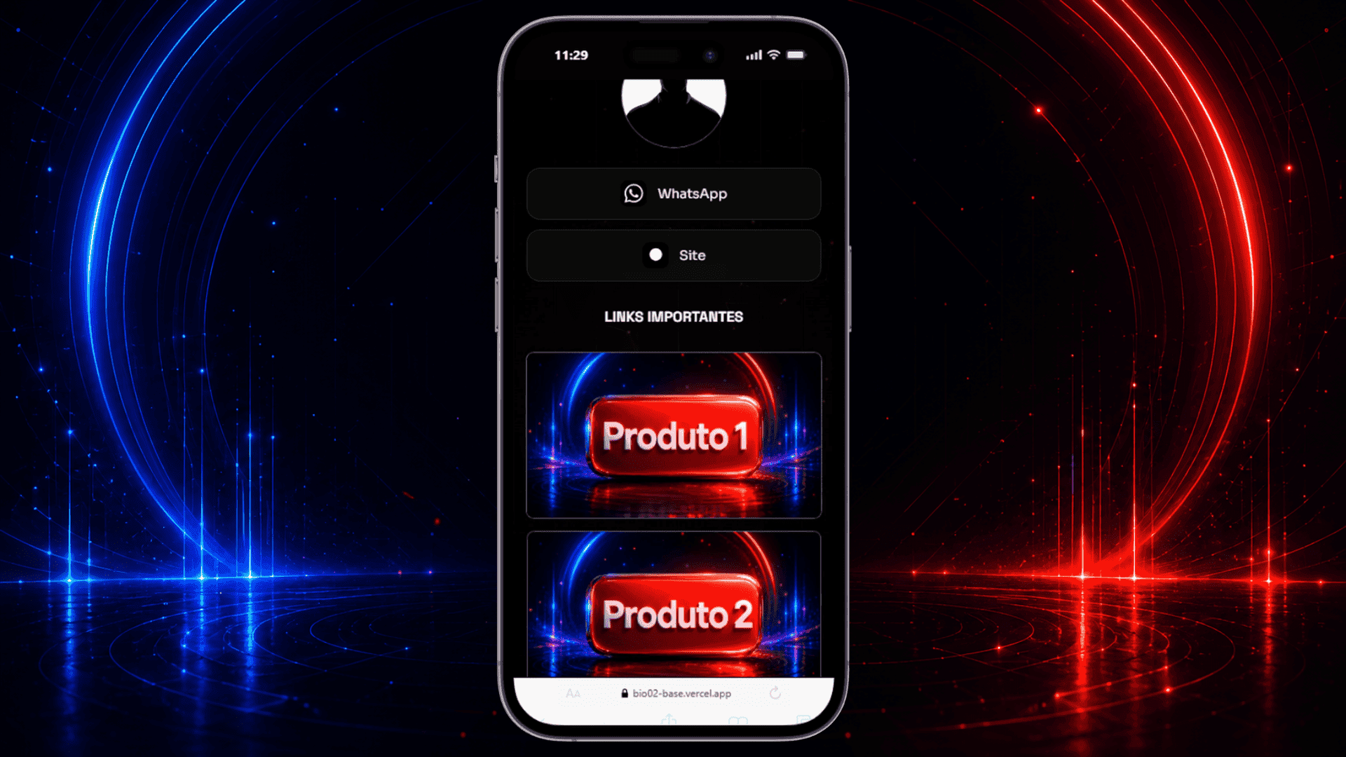 Capa de Bio Dark Tech